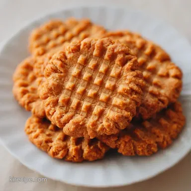 Soft Peanut Butter Cookies in 25 Minutes Recipe Card