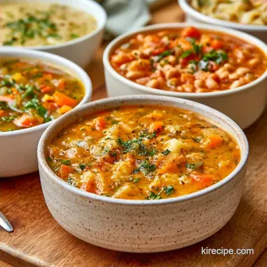 42 Easy Soup Recipes: Creamy, Bean & Vegetable
