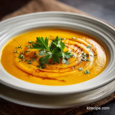 Squash and Sweet Potato Soup in 30 Minutes