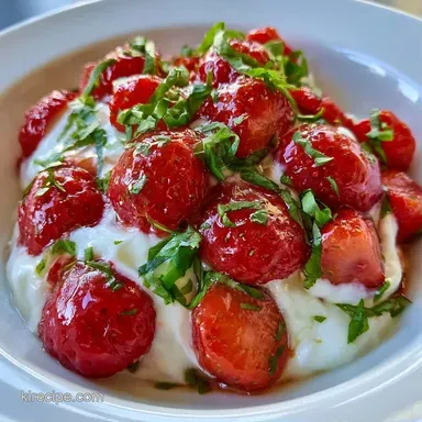 Strawberry Basil Dessert Cups in 50 Min Recipe Card