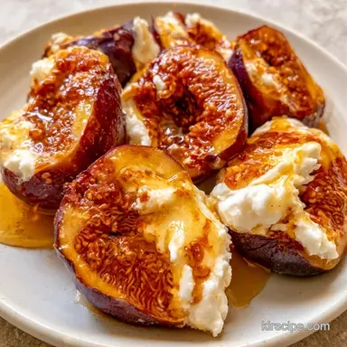 Stuffed Figs with Goat Cheese: Baked Recipe Card
