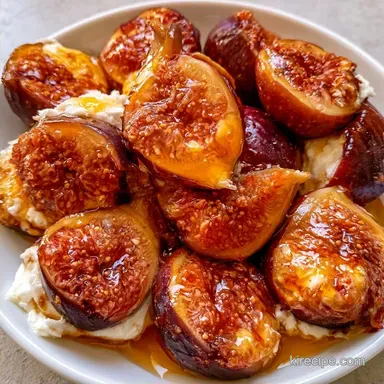 Stuffed Figs with Goat Cheese: Baked