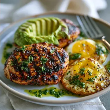 Summer Chipotle Chicken Cobb Salad for 4