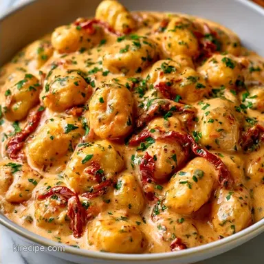 SunDried Tomato Gnocchi One-Pot