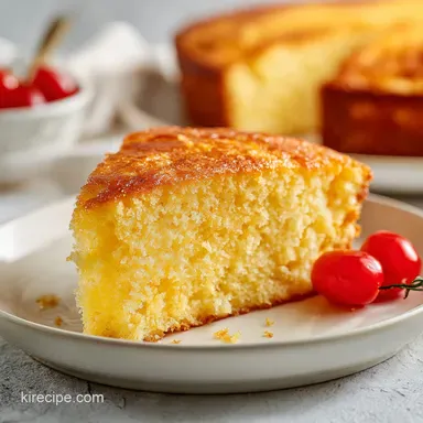 Cornbread Cake Recipe: Southern Style for 12 Servings