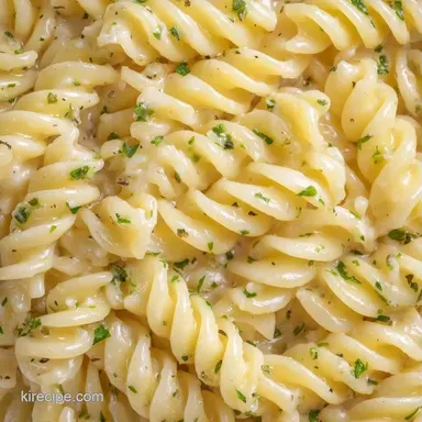 Tangy Lemon Pasta Salad for 6 Servings Recipe Card