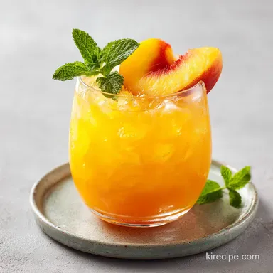 Texas Peach Fuzz Drink Recipe in 5 Minutes: Frosty and Tart