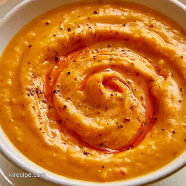 Turkish Red Lentil Soup in 35 Minutes Recipe Card