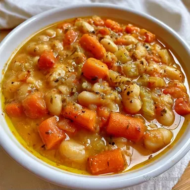 Tuscan White Bean Soup in 40 Minutes