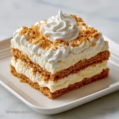 Vanilla Pudding Graham Dessert No Bake