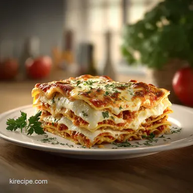 Worlds Best Lasagna with Sausage and Ricotta in 1 Hour 45 Minutes Recipe Card