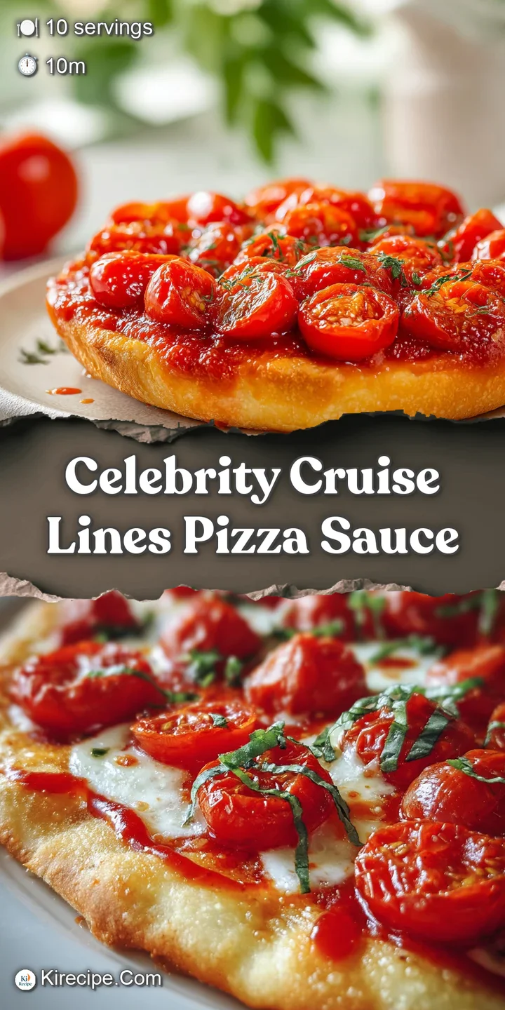 Close-up of glossy, homemade pizza sauce, showcasing its vibrant red color and texture, hinting at a delicious, easy recipe.