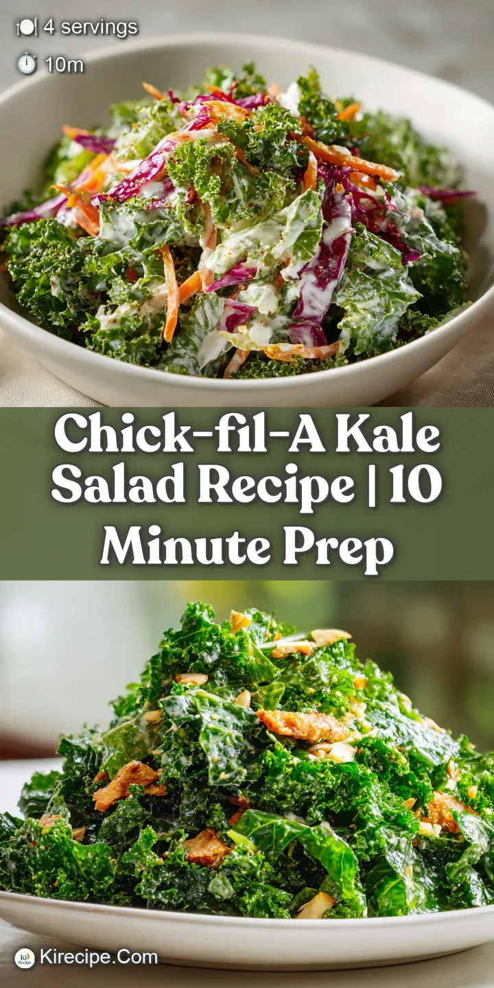 Close-up of a fresh kale salad, highlighting the crisp texture of the greens, the plump cranberries, and glistening of the...