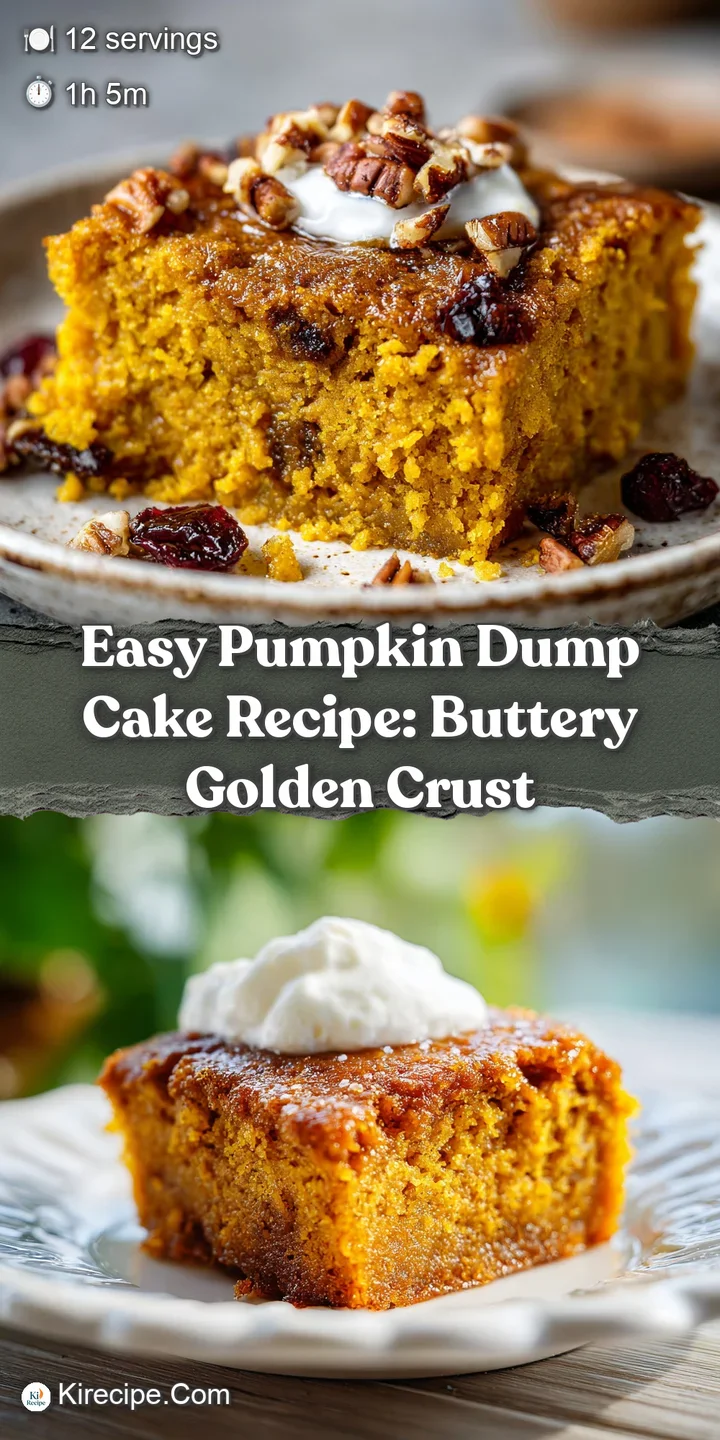 Close-up of a moist, spiced pumpkin cake with a rich, smooth custard layer peeking through, promising a comforting autumn ...