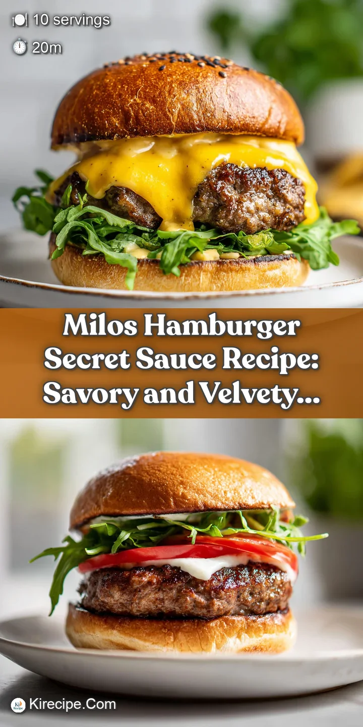 Close-up of the signature creamy orange burger sauce, vibrant with fresh herbs. Smooth, luscious texture, ready to elevate...