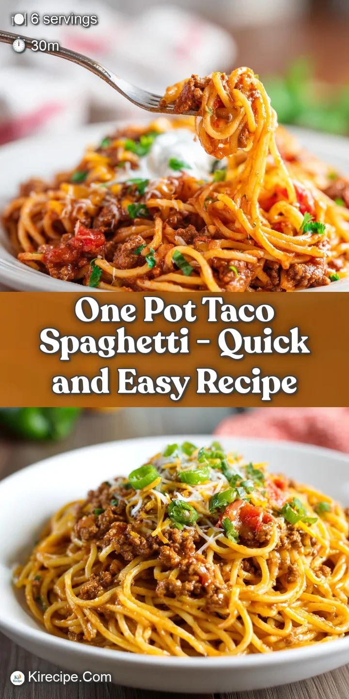 A close-up of cheesy, saucy spaghetti with flecks of seasoned meat and vibrant red tomato pieces.