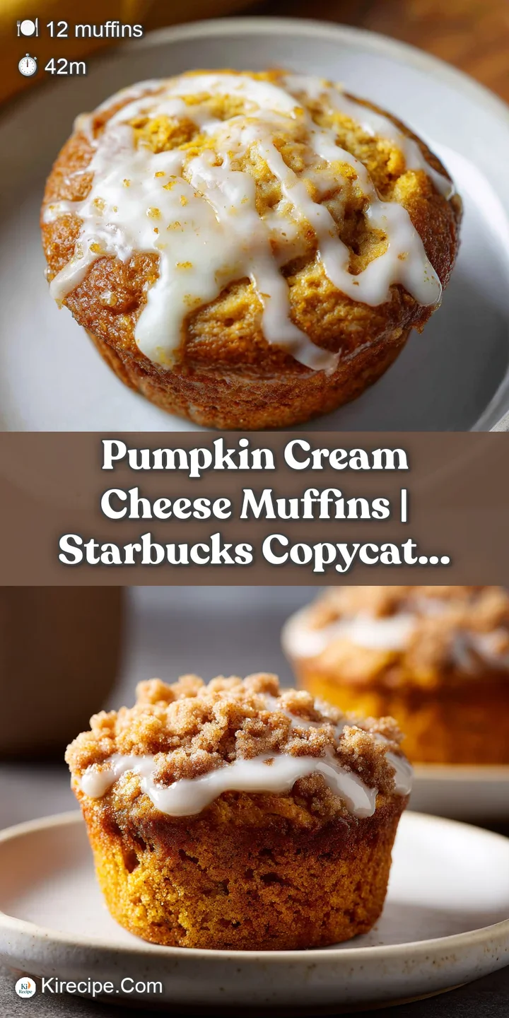 Close-up of a cracked muffin revealing a moist, orange crumb speckled with warm spices.