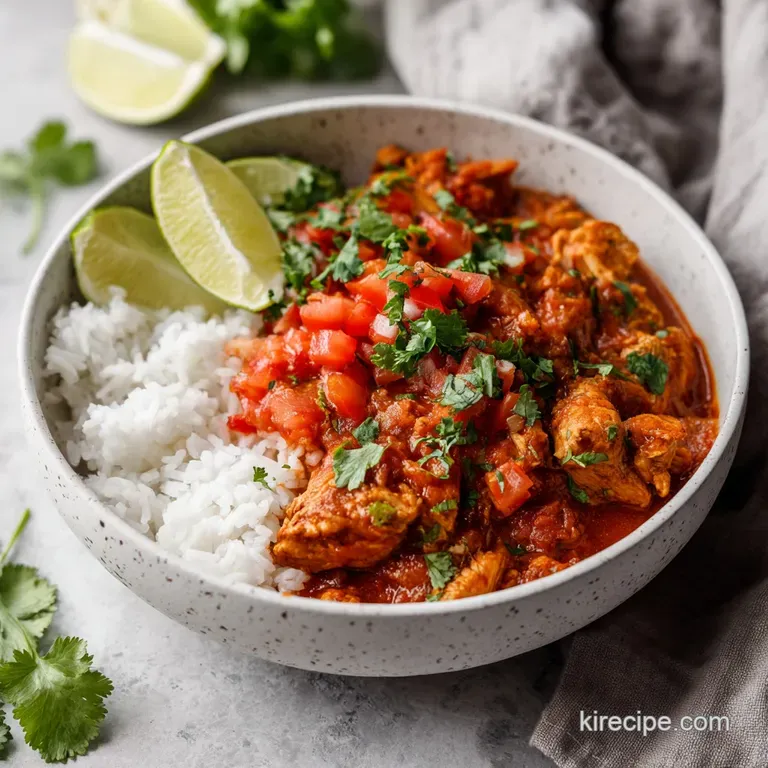 2 Ingredient Slow Cooker Salsa Chicken