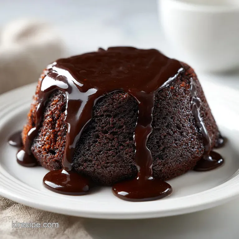 Bakery-Style Chocolate Drizzle Cake