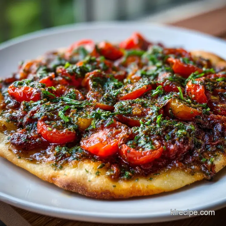 Chimichurri Pizza Sauce Sweet Tomatoes Recipe