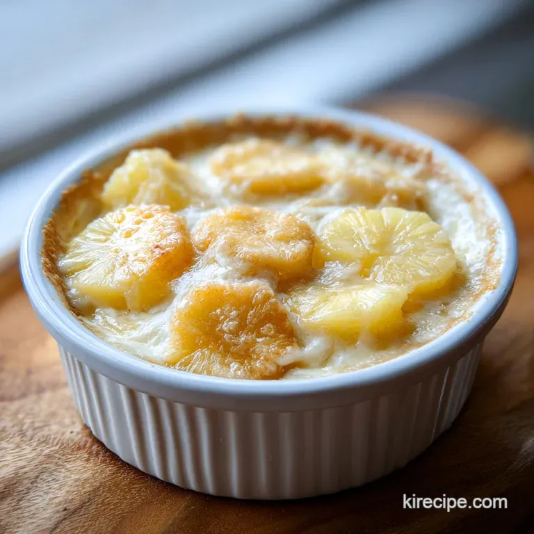 Southern Pineapple Casserole: Baked and Golden