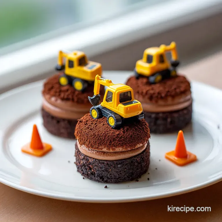 Construction Upsherin Cake: Fudgy and Rich