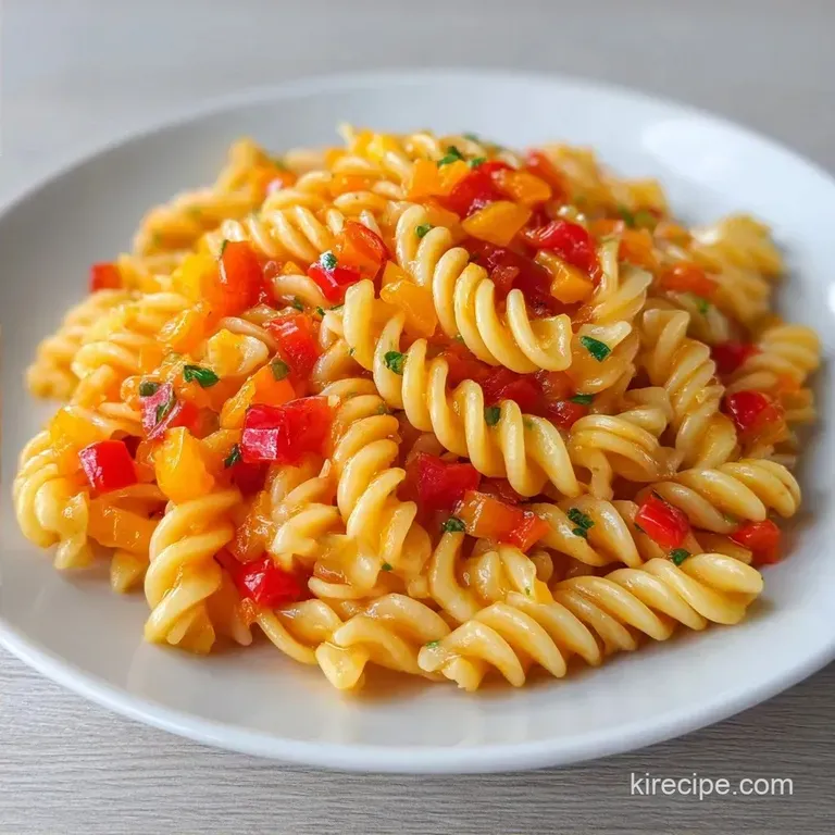 Bell Pepper Pasta Salad: Creamy and Fresh
