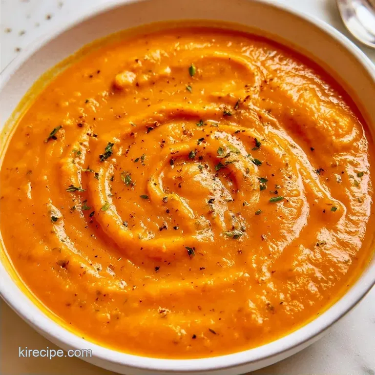 Roasted Creamy Butternut Squash Soup
