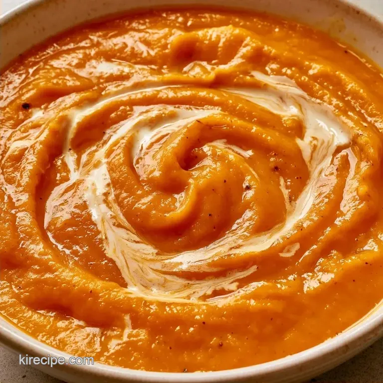 Creamy Soupe Butternut Squash
