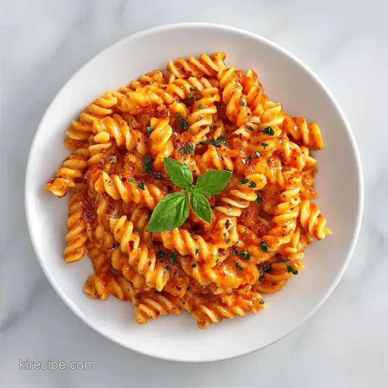 Creamy Roasted Red Pepper Pasta: Silky and Smoky
