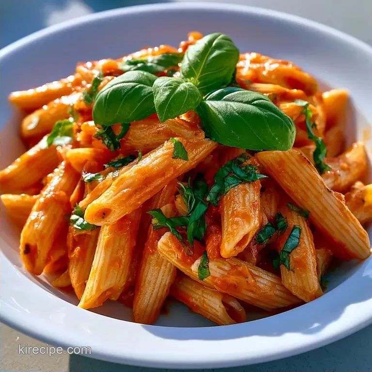 Creamy Tomato Basil Pasta in 25 Minutes