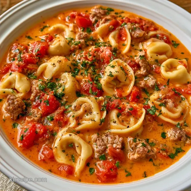 Creamy Tortellini Soup in 30 Minutes
