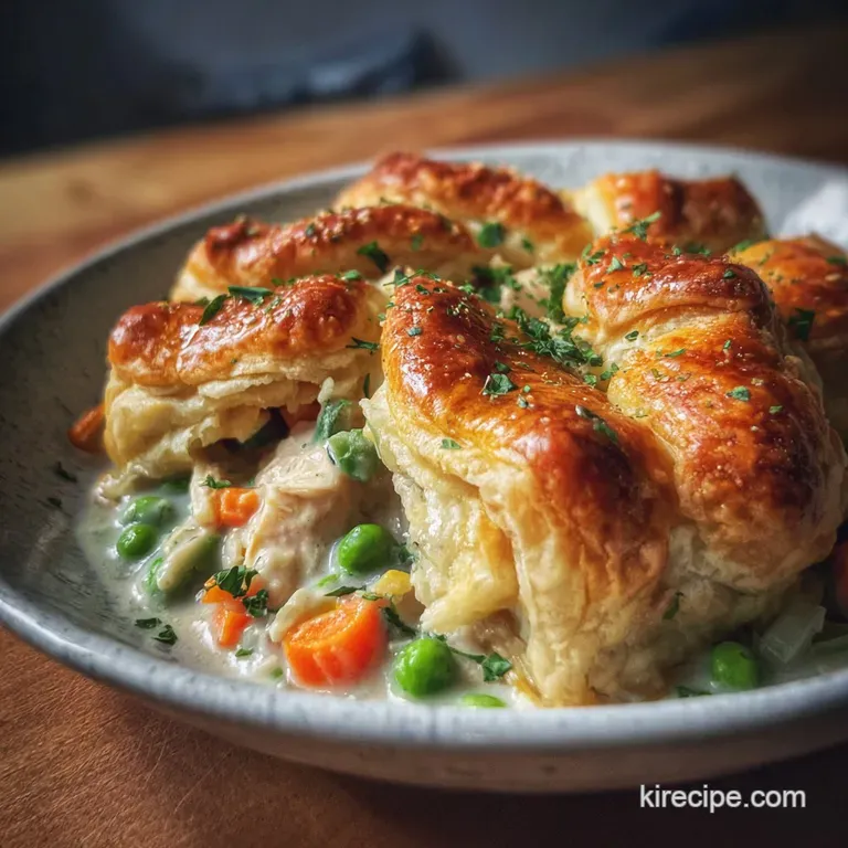 Pillsbury Crescent Roll Chicken Pot Pie