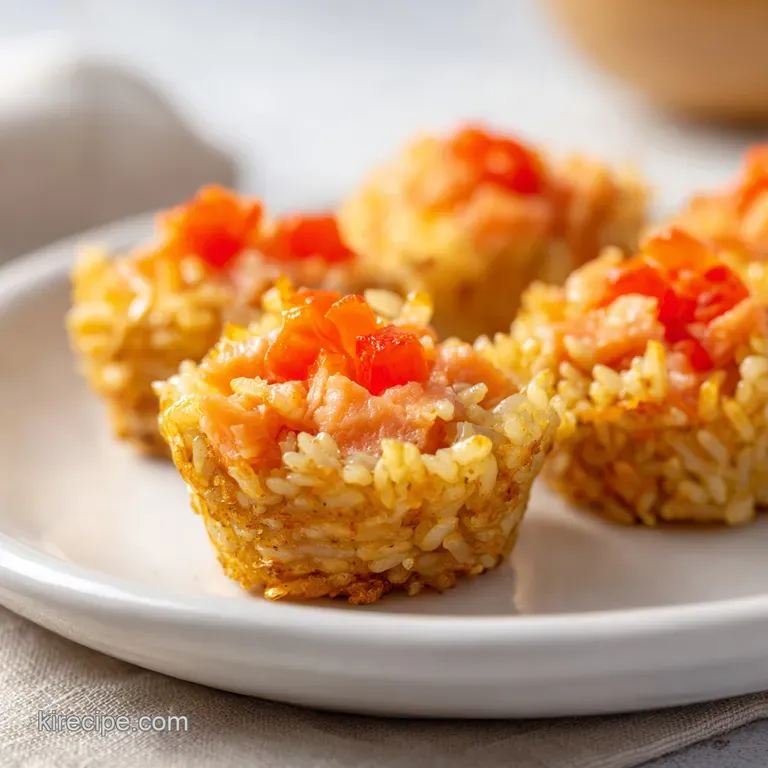 Sushi Cups: Crispy and Golden