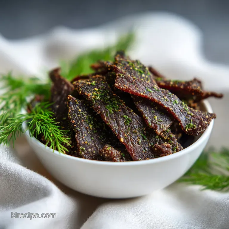 Dill Pickle Jerky: Tender and Zesty