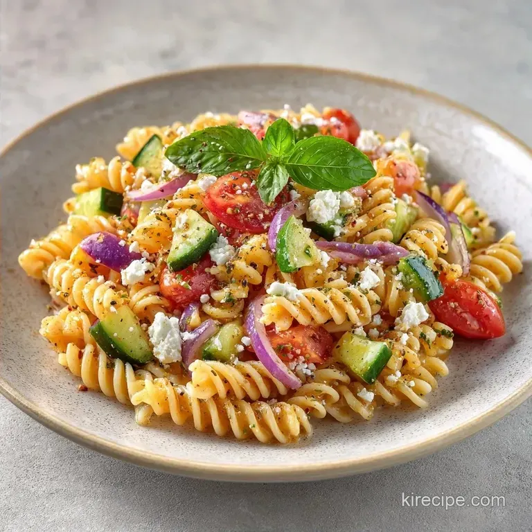 Easy Lemon Pasta Salad: Fresh and Zesty