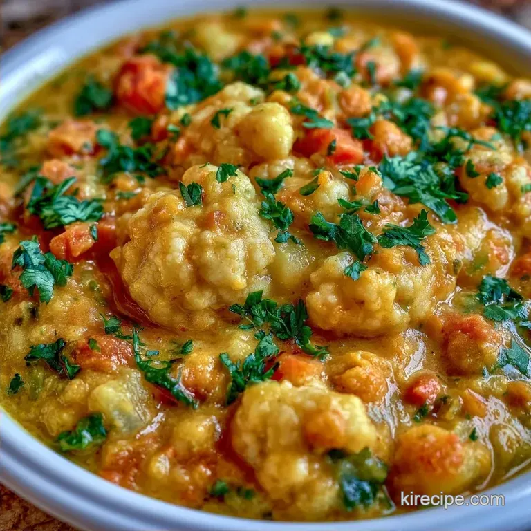 Easy Vegetable Curry: One-Pot and Velvety