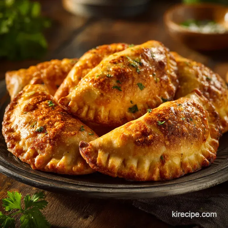 Flaky Beef and Cheese Empanadas