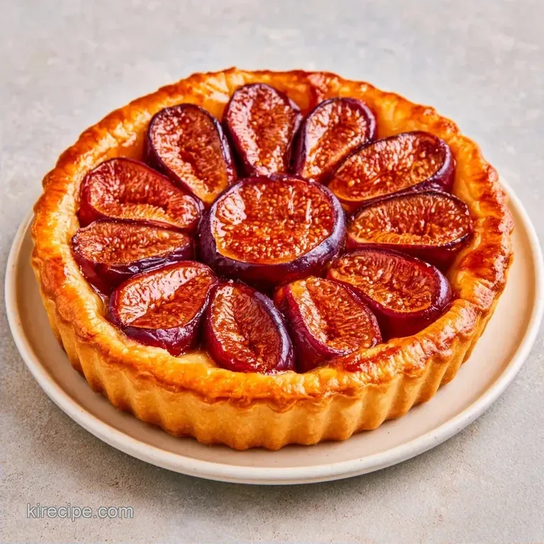 Fresh Fig Tart with Almond Flour