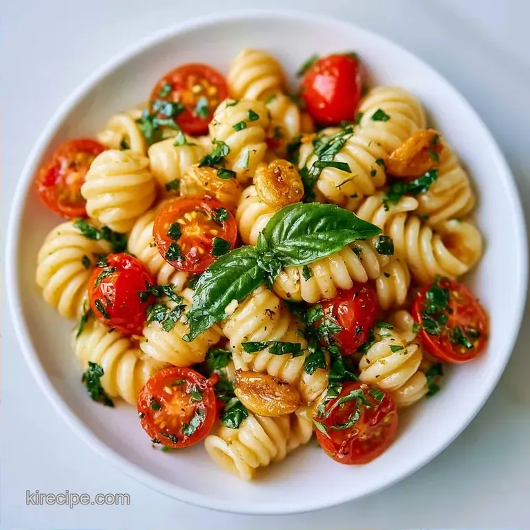 Fresh Tomato Basil Pasta in 25 Minutes