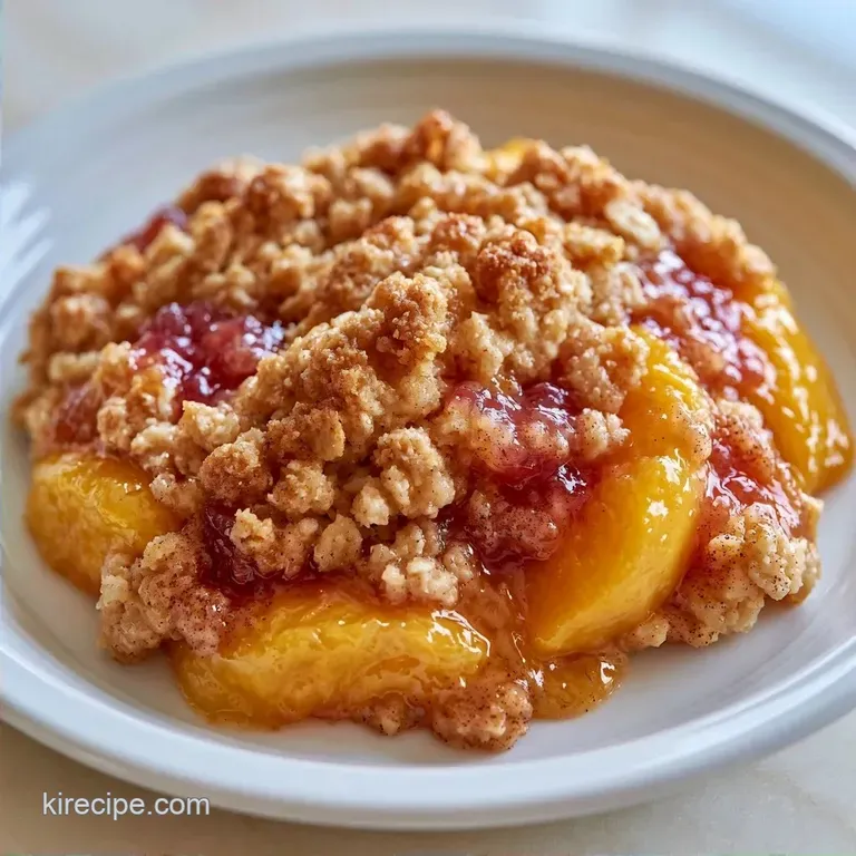 Gluten-Free Peach Crisp with Almond Flour