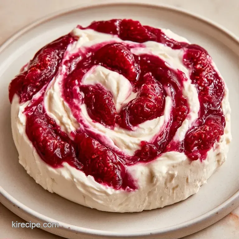 A soft white cheese log topped with glossy dark purple jam, surrounded by toasted walnuts on a white marble platter.