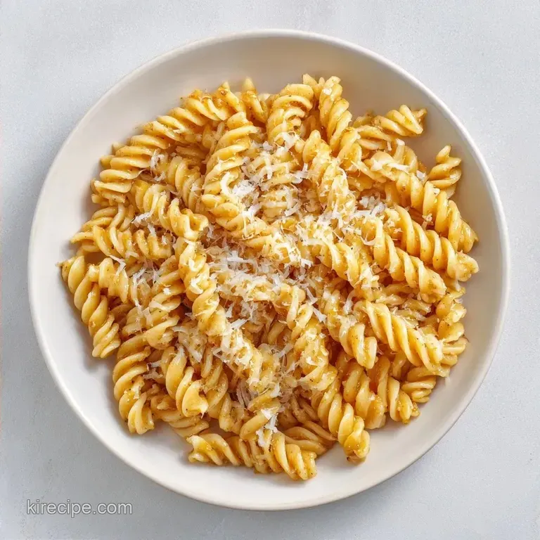 Grated Parmesan Pasta Salad: Tangy and Salty