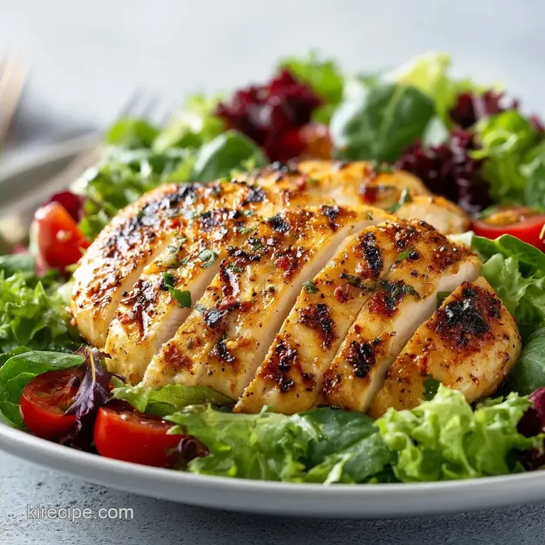 Grilled Chicken Salad with Smoked Paprika