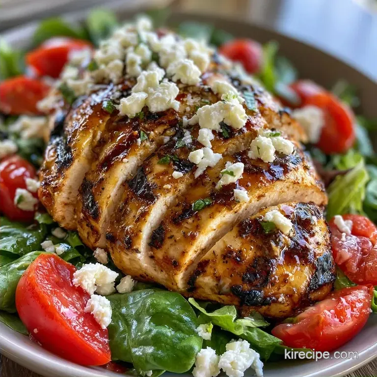 Mediterranean Chicken Salad with Fresh Herbs