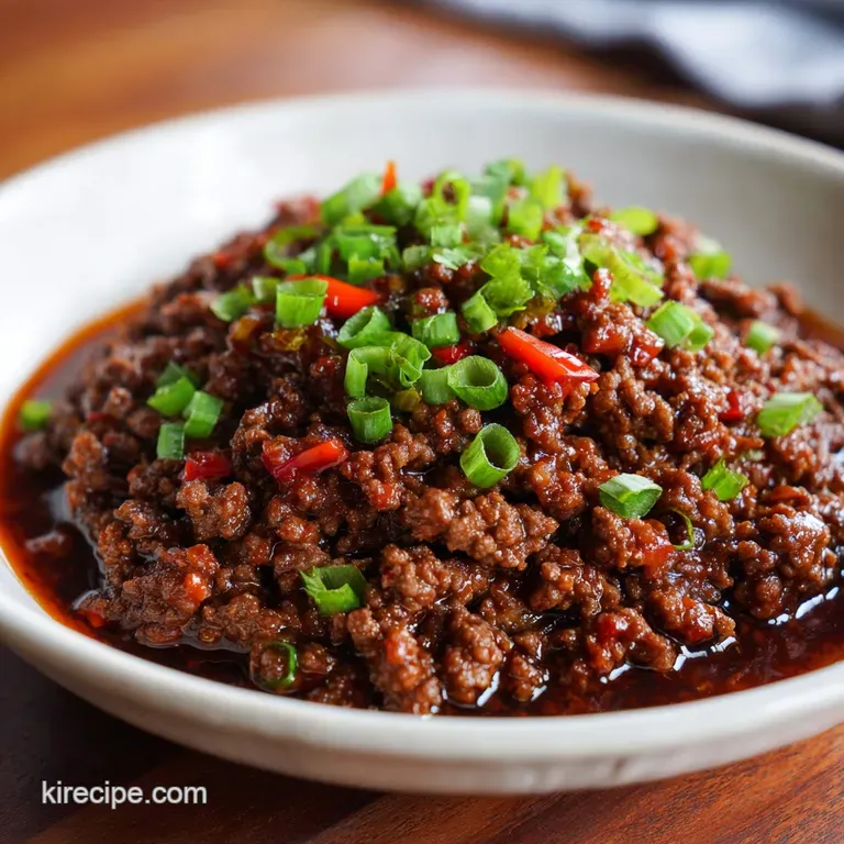 Ground Beef Sweet Chili Sauce Recipe