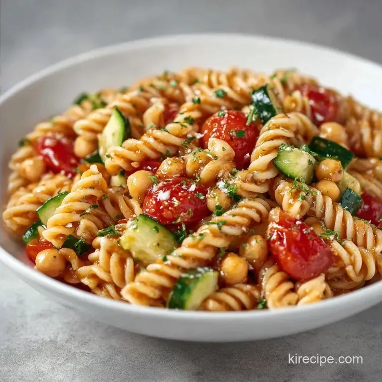 Healthy Vegetable Pasta Salad: Zesty and Fresh