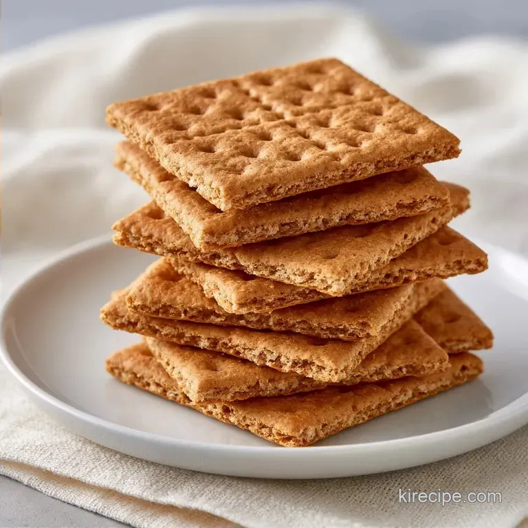 Healthy Homemade Graham Crackers: Crisp