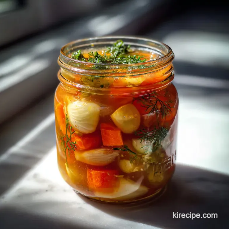 Homesteader Canning Vegetable Soup Recipe