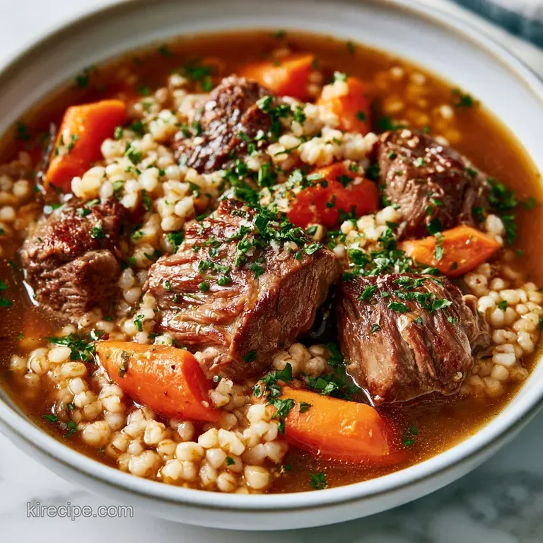Ina Garten Beef and Barley Soup: Rich and Velvety